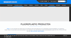 Desktop Screenshot of holscoteurope.com